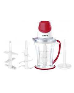 Hachoir a viande TOUCH 2L Avec accessoires - Rouge