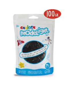 Pâte à modeler CARIOCA MODELIGHT 100GR - Noir