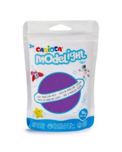 Pâte à modeler CARIOCA MODELIGHT 50GR - Violet