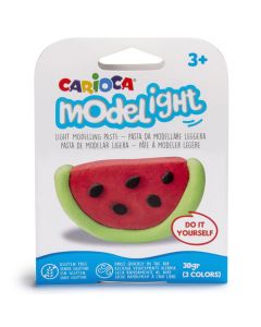 Pâte à modeler CARIOCA MODELIGHT fruits - Assortis