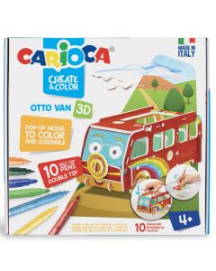 Pack CARIOCA Create & Color Otto Van 3D