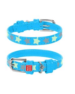 Collier GALMOUR STAR Pour Chien 19-25Cm - Bleu