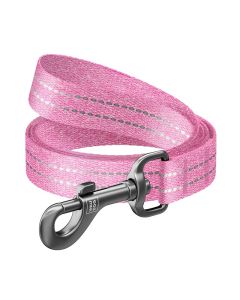 Laisse Coton  15mm Pour Chien - Rose