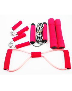 Set De Musculation - Rouge (4844-4)