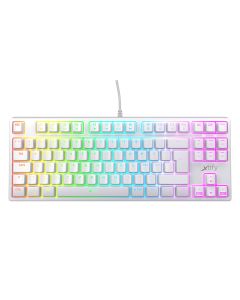 Clavier Gamer XTRFY K4 TKL RGB - Blanc