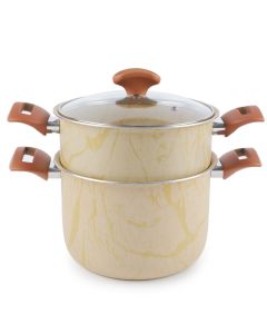 Couscoussier WINOX Bronzo Avec Couvercle - Beige