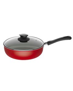 Sauteuse WINOX Tasty 24 cm Avec Couvercle - Rouge