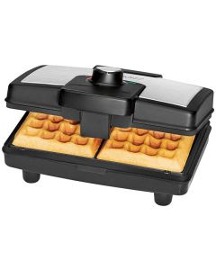 Gaufrier Électrique CLATRONIC WA3606 800W - Noir