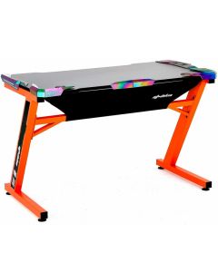 Table Gamer Professionnel MEETION MT-DSK10 - Noir&Orange
