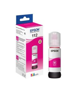 Bouteille D'encre Original EPSON EcoTank 112 - Magenta (C13T06C34A)