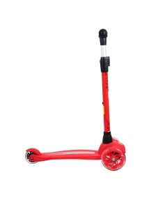 Trottinette Musicale Ferrari Avec Roues Lumineuse - Rouge