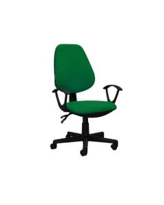 Chaise De Bureau Sécretaria SOTUFAB En Tissu Avec Accoudoirs - Vert