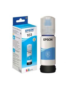 Bouteille D'encre Adaptable EPSON 103 - Cyan (C13T00S24AA)