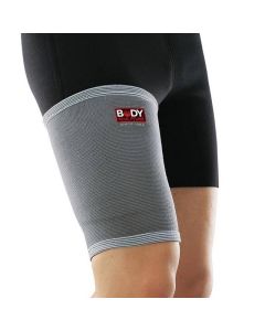 Support De Cuisse Élastique BODY SCULPTURE Taille Moyenne - Gris