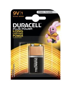 Pile DURACELL Plus Power 9V