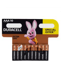 10x Piles DURACELL Plus Power AAA