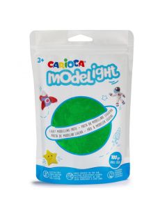 Pâte à modeler CARIOCA MODELIGHT 100GR - Vert