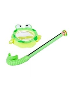 Ensemble Masque INTEX Grenouille et Tuba Pour Enfant - Vert (55940)