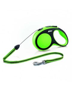 Laisse Flexi Pour Chien 8m - Vert