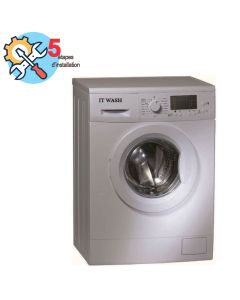 Lave Linge Frontale ITWASH ITG712S 7Kg - Silver