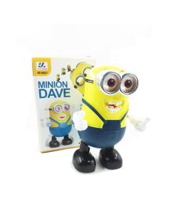 Figurine Minion Dave Lumineuse Avec Musique - Jaune&Bleu