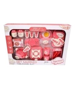 Ensemble De Cuisine Happy Kitchen Pour Enfant - Rose