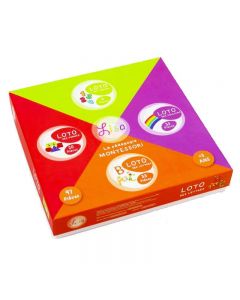 Pack Jouet Lotos Chiffres + Lettres + Couleurs + Formes 