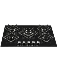 Table De Cuisson FRANCO 70-353BF 5 Feux 70cm - Noir