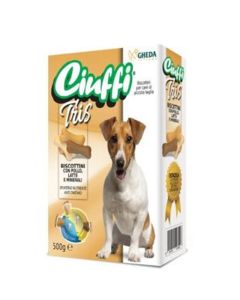 Biscuits CIUFFI Tris Pour Chien 500 Gr  