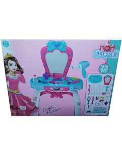 Coiffeuse Avec Accessoires Pour Fillette 
