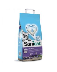 Litière Pour Chat SANICAT Oxygène Lavande 10 Litres (8411514805937)