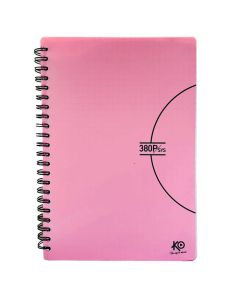 Cahier KO Wiro 380 Pages PF Avec Couverture Plastique Uni Pastel ( 8500538)