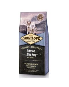 Croquettes CARNILOVE Chiot saumon & Dinde 1,5 Kg