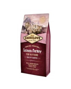 Croquettes CARNILOVE Chaton saumon & Dinde 2 Kg