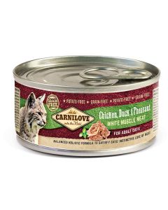 Boîtes CARNILOVE Pour Chats Poulet Canard & Faisan - 100 gr
