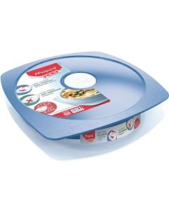 Assiette à déjeuner pour Adulte MAPED 870203 Bleu