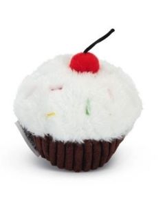 Jouet cupcake BEEZTEES Pour Chat Blanc/ Marron
