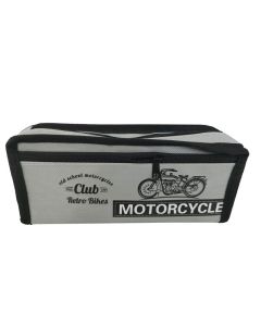 Trousse scolaire MOTORCYCL 8837 - Gris