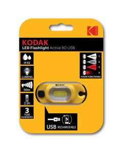 Torche KODAK LED Headlamp 80 Rechargeable