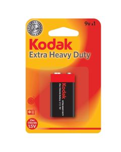 Pile KODAK EXtra Heavy Duty Zinc 9V