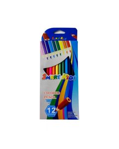  Pack de 12 Crayons De Coloriage Smart Kids