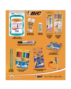 Pack Scolaire BIC De10 Pièces