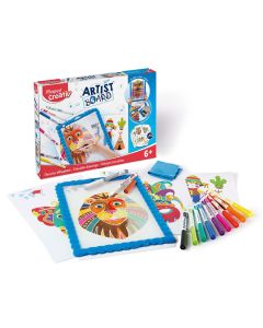 Kit COLOR & PLAY Board MAPED Erasable Drawings (907101)