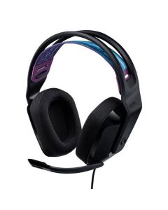 Casque filaire Gamer LOGITECH 3.5mm - Noir