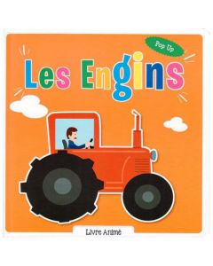 Livre Pop up Les Engins