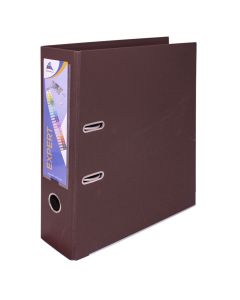 Classeur à levier EXPERT Dos 80mm A4 - Marron