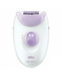  Épilateur BRAUN SILK-3 SE3000 - Blanc&Violet