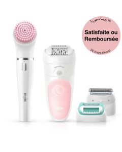 Épilateur BRAUN Silk-Epil 5 SES5-875BS pour visage et corps
