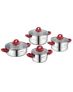 Set 8 Pièces KORKAMZ Cermaique Hepa Induction - Inox