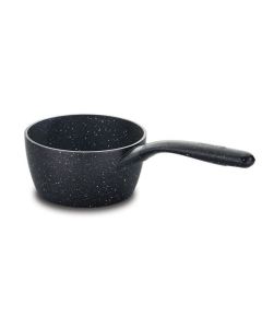 Casserole KORKMAZ Gusto Volkanit 18 x 9 cm - Noir